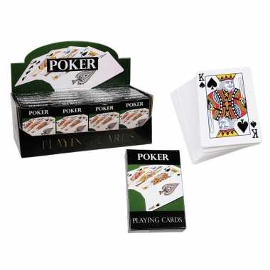 2x pakjes poker speelkaarten 54 stuks